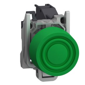   Schneider Electric Harmony XB4 - ATEX DG - XB4BPS31GEX - buton complet, Ø22, cu capac de protecție încorporat, 1NO, verde