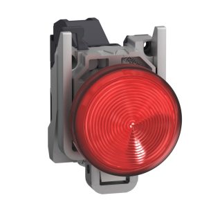   Schneider Electric Harmony XB4 - ATEX DG - XB4BVBM4GEX - indicator luminos LED complet, Ø22, 24-240 V c.a./c.c., roșu