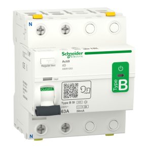   Schneider Electric Acti9 iID - A9Z61263 - electricitate - întrerupător de circuit, clasa B - SI, 2P, 63A, 30mA