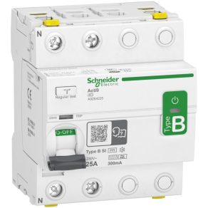   Schneider Electric Acti9 iID - A9Z64225 - electricitate - întrerupător de circuit, clasa B - SI, 2P, 25A, 300mA