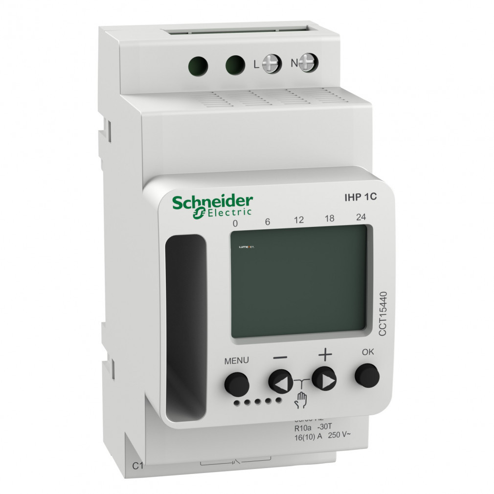 Schneider ACTI9 IHP 1C e (24/7) temporizator programabil (CCT15440)