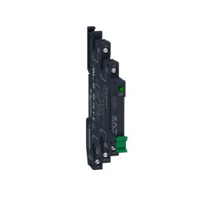   Relee cu semiconductori Schneider Electric Harmony - SSL1A12JDPV - Bloc terminal complet SSL cu soclu pentru releu cu semiconductori, comutare la tensiune zero, 1NO, 24...280 V c.a., 2 A, 12 V c.c., terminal cu șurub