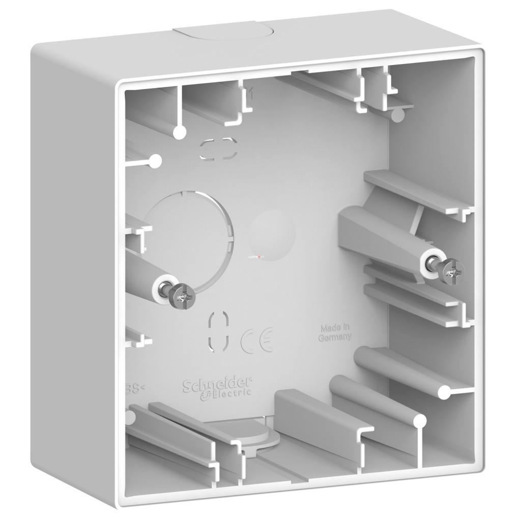 Schneider Merten egyes kiemelődoboz, lótuszfehér (System Design)