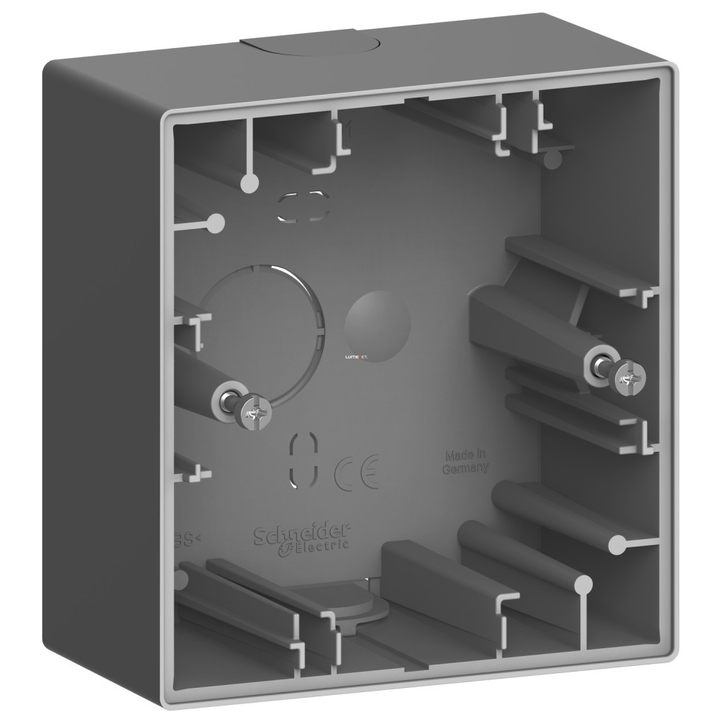 Schneider Merten cutie de evidențiere, oțel (System Design)