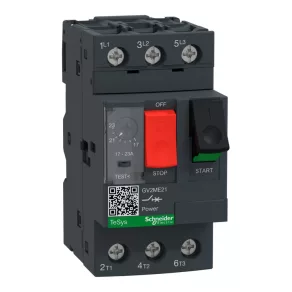   Schneider Electric TeSys - GV2ME21AP - Comutator de protecție motor GV2 17…23A, racord cu șurub AP