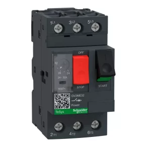   Schneider Electric TeSys - GV2ME32AP - Comutator de protecție motor GV2 24…32A, racord cu șurub AP