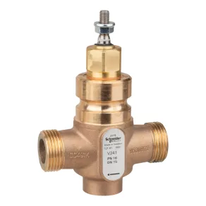  Schneider Electric Globe Valves and Actuators - 7214114000 - Supapă de reglare cu filet, cu două căi, V241/15/0,63