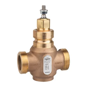   Schneider Electric Globe Valves and Actuators - 7214138000 - Supapă de reglare cu filet, cu două căi, V241/25/10