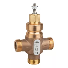   Schneider Electric Globe Valves and Actuators - 7314129000 - Supapă de reglare cu trei căi și filet V341/15/4.0
