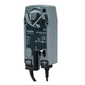   Actuator pentru amortizor Schneider Electric - MD10SR-24TS - Actuator pentru amortizor cu revenire prin arc, 10 Nm, alimentare 24 V c.a., ieșire deschidere/închidere, cu comutator de limită