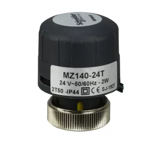   Schneider Electric Valve și actuatoare de zonă - MZ140 - 24T - MZ140 - 24T 2M44 00, 140 N, Pornit/Oprit, 24 V c.a., cu cablu de 2 m