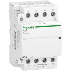   Schneider Electric Acti9 iCT63A - A9C22763 - contactor, 50 Hz, 4NC, 3P+F, 220 - 240 V c.a.