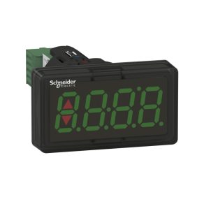   Schneider Electric Harmony XB5 - XBH1AA0G4 - afișaj digital din plastic, Ø22, verde, 4 cifre, intrare 4 - 20 mA