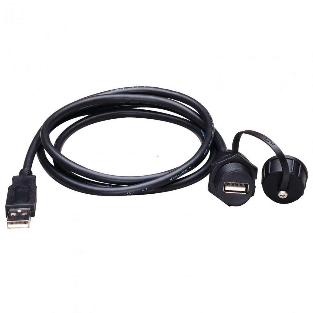 Cablu prelungitor Schneider USB (USB micro B) 1m față Magelis HMI accesoriu (HMIZSUSBB2)