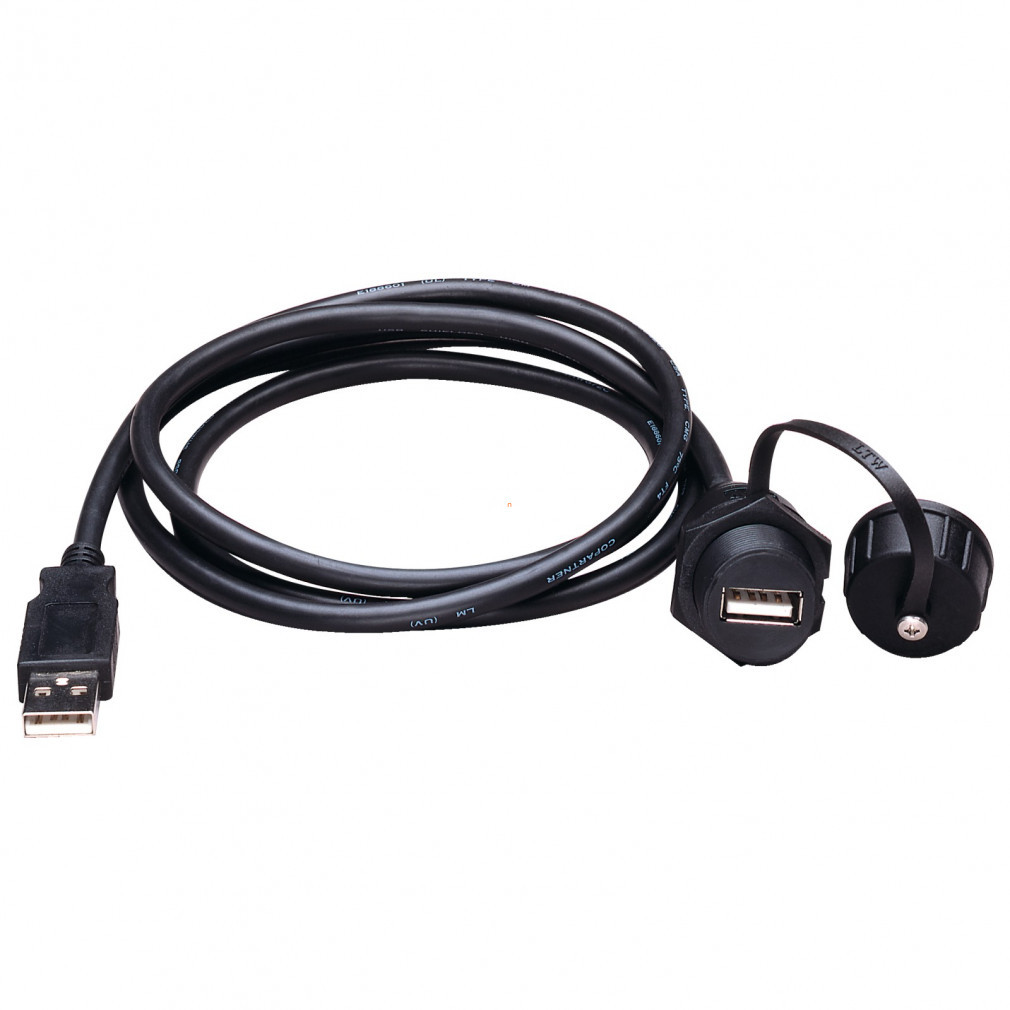 Prelungitor USB Schneider (USB micro B) cu panou frontal de 1 m pentru accesoriu Magelis HMI (HMIZSUSBB2)