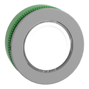   Schneider Electric Harmony XB5 - ZB5FV013C0 - cap de indicator LED din plastic pentru montare încastrată, Ø30, alb, margine gri