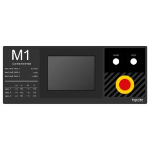   Schneider Electric Harmony XB5 - ZBYLEG502001 - mască pentru panou de control, 500x200mm, șablon