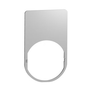   Schneider Electric Harmony XB5 - ZBYM6101 - plăcuță de identificare, 30x50 mm, metalică, pentru dispozitive Ø22, gravabilă