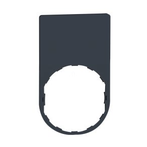   Schneider Electric Harmony XB5 - ZBYP6101 - plăcuță de etichetare, 30x50 mm, plastic, pentru dispozitive Ø22, gravabilă