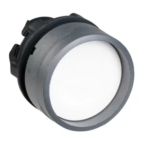   Schneider Electric Harmony XB5 - ZB5AA16C0 - buton din plastic, Ø22, retur, încastrat, alb, margine gri