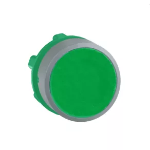   Schneider Electric Harmony XB5 - ZB5AA3C0 - buton din plastic, Ø22, retur, verde, margine gri