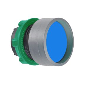   Schneider Electric Harmony XB5 - ZB5AA66C0 - buton din plastic, Ø22, retur, încastrat, albastru, margine gri