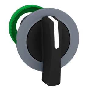   Schneider Electric Harmony XB5 - ZB5FJ4C0 - cap de comutator din plastic încastrat, Ø30, mâner lung, 2 poziții, retur dreapta, margine gri