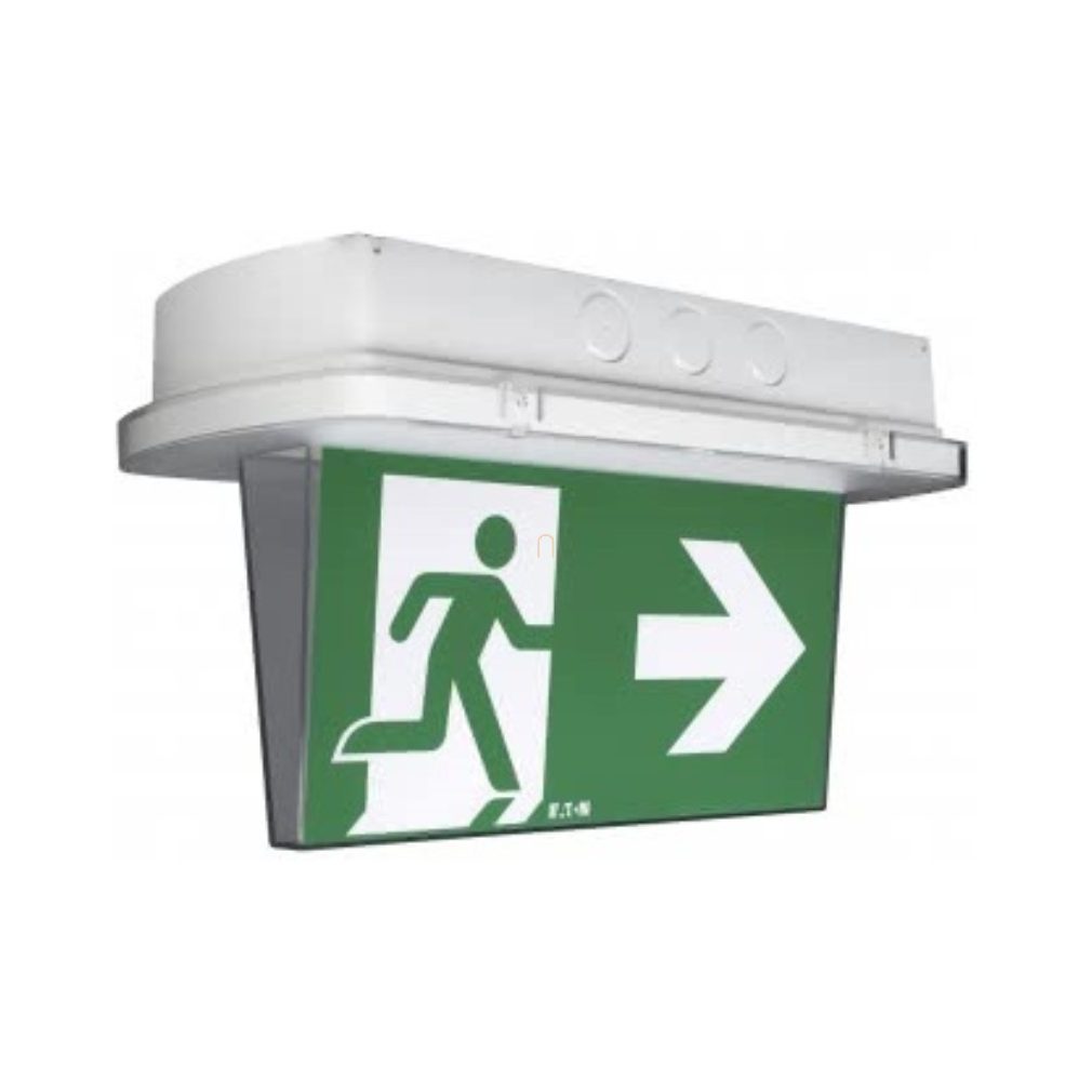 Capac transparent pentru lumină de avarie, cu două fețe, pentru SafeLite 20, conic SL2CD, conține 1 matrice verde intens.