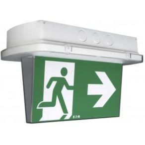   Capac pentru lumină de urgență Eaton, transparent pe ambele fețe SafeLite 20, în formă de con SL2CD, conține 1 autocolant verde solid.