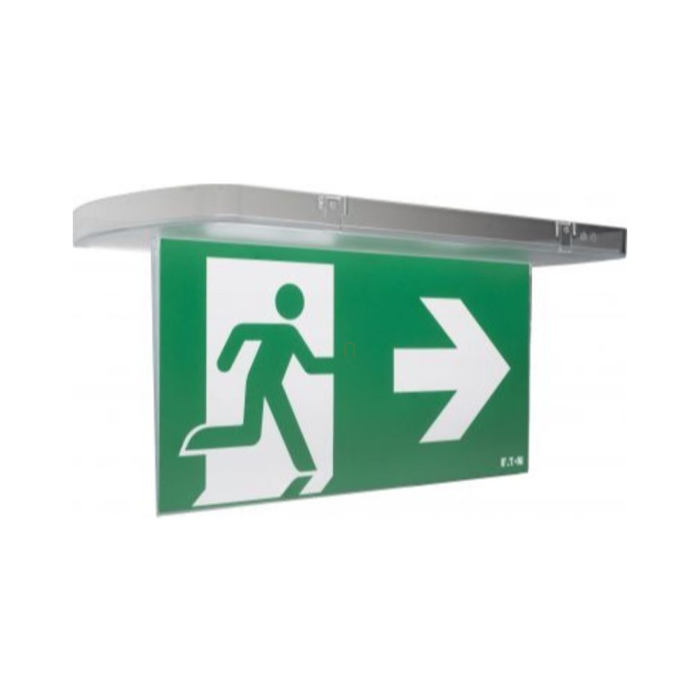 Capac de iluminare de avarie cu panou pictogramă din plexiglas dublu SL20 SafeLite 20m pentru SL2PPLR Cooper Eaton