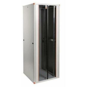   Legrand EVO42U8010DD Evoline/Estap hálózati rack szekrény, 19coll 42U 800x1000x1894 szürke szimpla perforált ajtó elöl és hátul MAX: 1000 kg