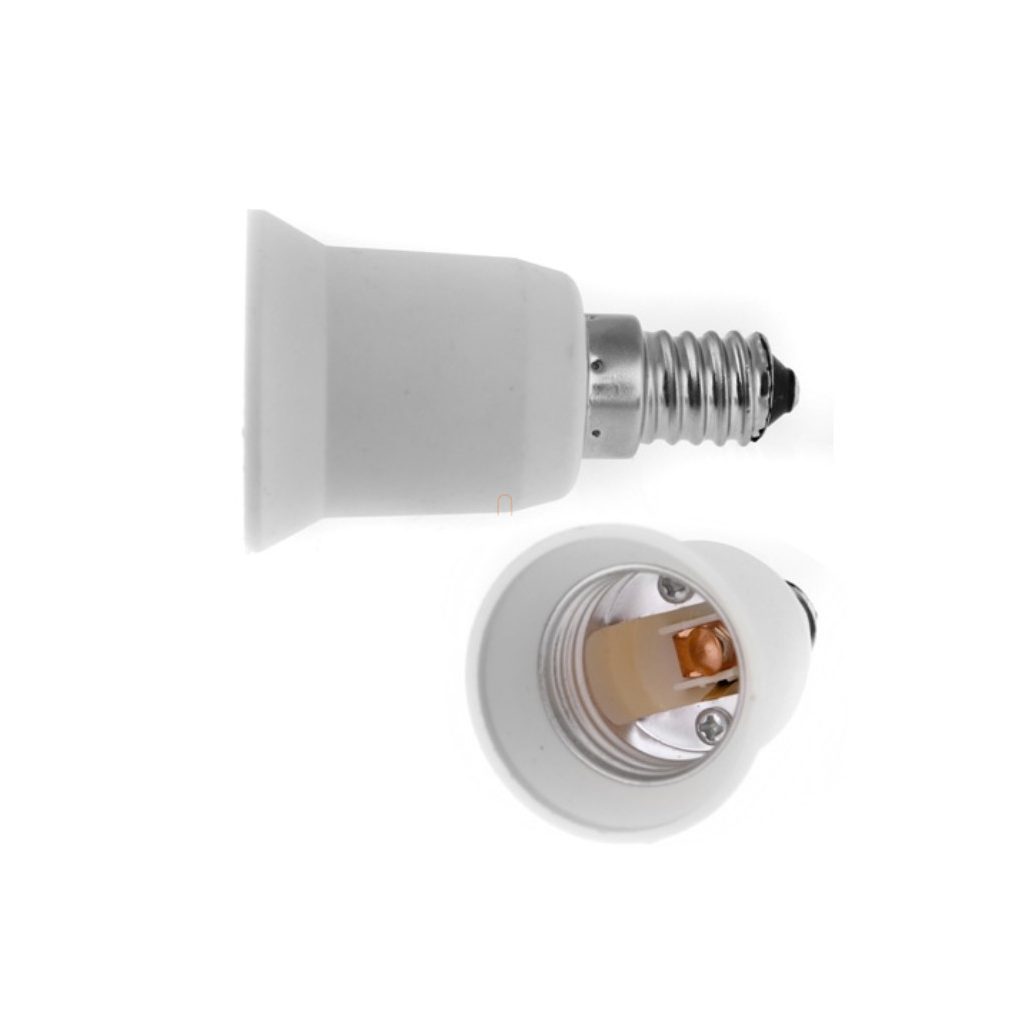 Adaptor pentru transformare de soclu de la soclu E14 la sursă de lumină E27 PFE14E27