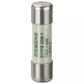   Siemens 3NW8002-1 siguranță cilindrică, 10x38, 2 A, 500 V c.a., aM