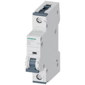   Întrerupător de mică putere 1C 63A 10kA  5SY4163-7 Siemens