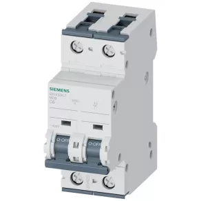 Mini-întrerupător 2C 6A 10kA  5SY4206-7 Siemens