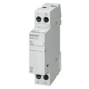   Suport pentru siguranțe Siemens 3NW7121, 2P, 14x51, compact, (max. 50 A)