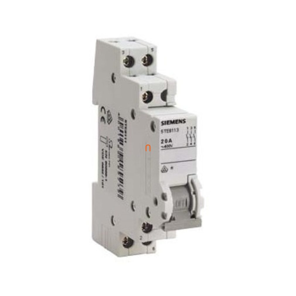 Siemens 5TE8113 comutator modular, 20A, 3NO, BE-KI