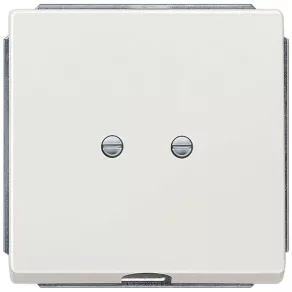   Gura de cablu Siemens 5TG1335, alb titan (RAL9010), 68x68 mm, stil DELTA