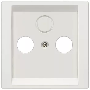   Capac pentru antenă Siemens 5TG1338, alb titan (RAL9010), stil DELTA