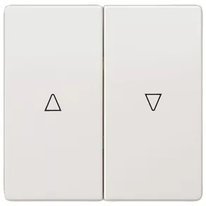   Buton pentru obloane/jaluzele Siemens 5TG7143, alb titan (RAL9010), stil DELTA
