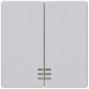   Tastatură pentru candelabru Siemens 5TG6244, cu indicator luminos, din aluminiu (RAL9006), DELTA i-system