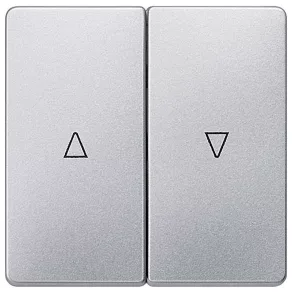   Buton pentru obloane/șipci Siemens 5TG6254, aluminiu (RAL9006), DELTA i-system