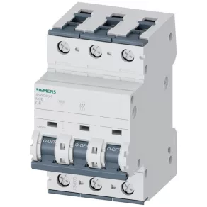 Mini-întrerupător 3C 6A 6kA  5SY6306-7 Siemens