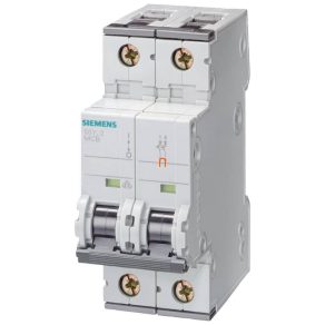 Întrerupător miniatural Siemens 1P+N C 6A 6kA (5SY6506-7)