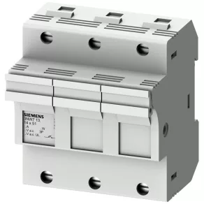   Suport pentru siguranțe Siemens 3NW7132, 3P, 14x51, compact, (max. 50 A), indicator LED