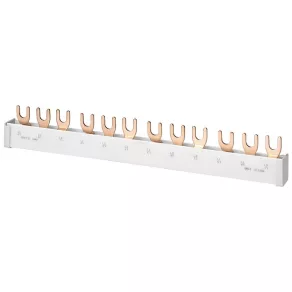   Șină cu părți laterale tip pieptene Siemens 5ST2192, 3P, 56 module, 16 mm², 1 m