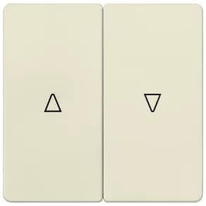   Tast pentru obloane/șipci Siemens 5TG6284, alb crem (RAL1013), DELTA i-system