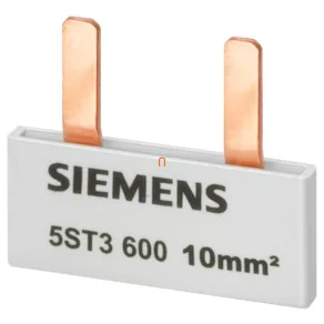   Șină de conectare cu pini Siemens 5ST3602, 10 mm², 1 fază (12x1P), L210 mm, complet izolată