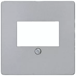   Siemens 5TG1256-2 TAE și capac pentru difuzor, aluminiu (RAL9006), DELTA i-system