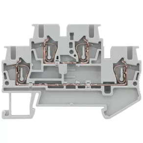 Siemens 8WH2020-0AF00 bloc de borne suprapus, 2,5 mm², gri